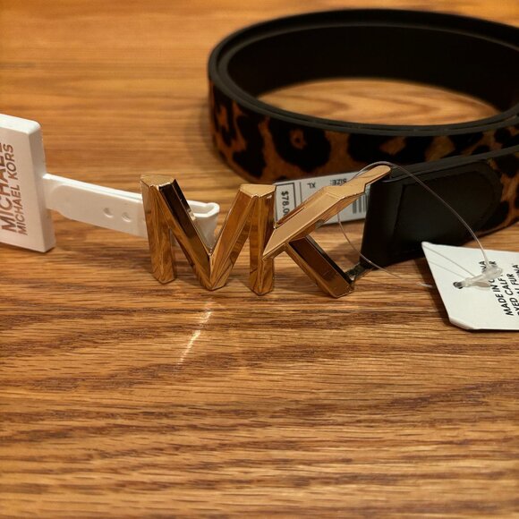 Michael Michael Kors Women's Haircalf Belt - Picture 1 of 4
